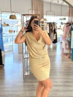 VESTIDO MALHA LUREX GAELLE PARIS - Image 2
