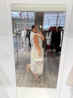 VESTIDO CAMISEIRO TECIDO BORDADO PONTO CHIC - Image 4