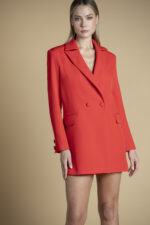 BLAZER VERMELHO CRUZADO OVERSIZE SAHOCO
