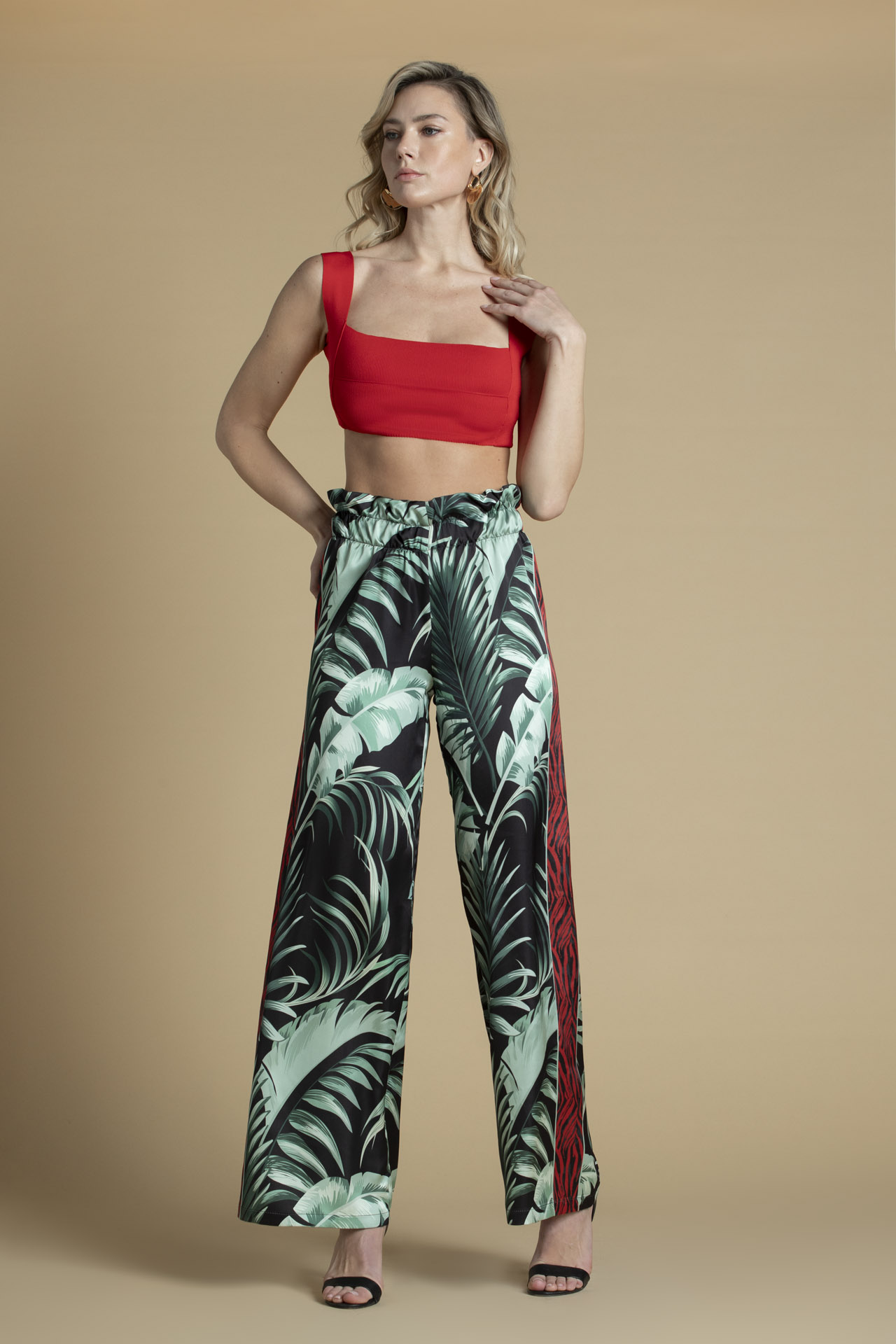 ab-5714-t-internet-size CROP TOP ELÁSTICO VERMELHO SAHOCO - Image 1