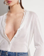 CARDIGAN BRANCO COM RENDA MVP - Image 2