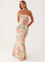 VESTIDO COMPRIDO ESTAMPADO PONTO CHIC - Image 4