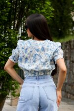 JEANS WIDE LEG CINTURA SUBIDA PONTO CHIC - Image 5