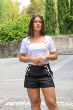 T-SHIRT DECOTE QUADRADO GAELLE PARIS - Image 2