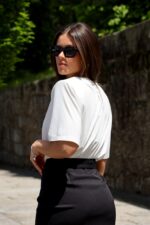 VESTIDO BICOLOR GAELLE PARIS - Image 5