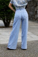 JEANS WIDE LEG CINTURA SUBIDA PONTO CHIC - Image 6