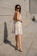 VESTIDO FLORIDO COM FOLHOS LANÇA PERFUME - Image 2