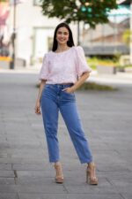 CAMISOLA ROSA LANTEJOULAS PONTO CHIC - Image 4