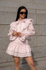 CONJUNTO CAMISA E SAIA ESTAMPADO PONTO CHIC - Image 2
