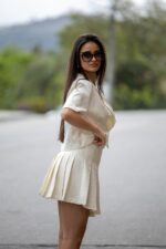 CONJUNTO BLAZER E SAIA PONTO CHIC - Image 4