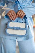 MINI BAG CRU COM REBORDO AZUL ICEPLAY