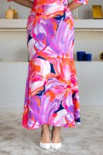 VESTIDO ESTAMPADO COM FOLHO PONTO CHIC - Image 8