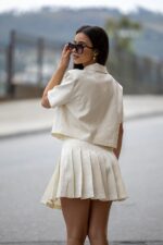 CONJUNTO BLAZER E SAIA PONTO CHIC - Image 3