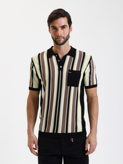 POLO DE MALHA LISTRADO GIANNI LUPO