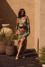 CAMISOLA PADRÃO FLORAL RUGA - Image 5