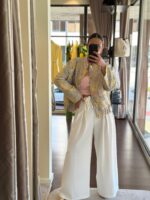 BOMBER ESTAMPADO AMARELO PONTO CHIC