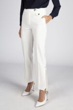 CALÇA PÉROLA COM ABERTURAS SILVINA CAMPOS