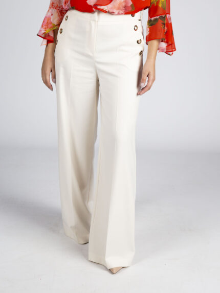 CALÇA PANTALONA BEGE SILVINA CAMPOS