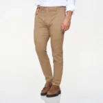 CALÇA CHINO SLIM FIT CAMEL ZOLF - Image 2