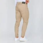 CALÇA SARJA RINGUE SLIM FIT CAMEL - Image 3