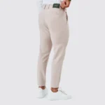 CALÇA COM CORDÃO SLIM FIT BEGE CLARO ZOLF - Image 2