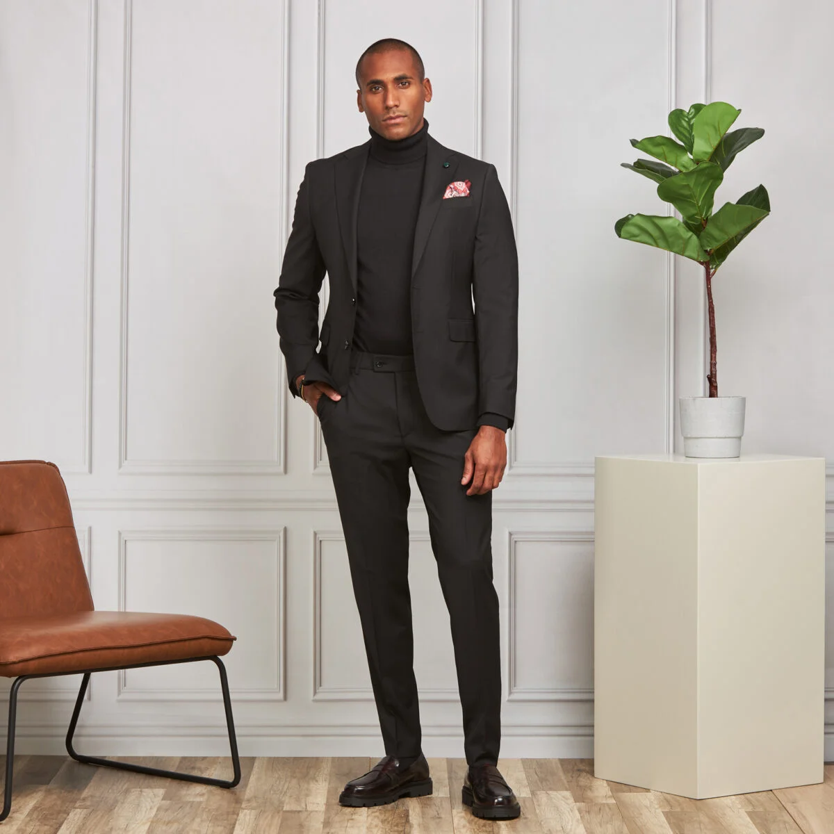 232905007_1-1200×1200 FATO PRETO SLIM FIT ZOLF - Image 1