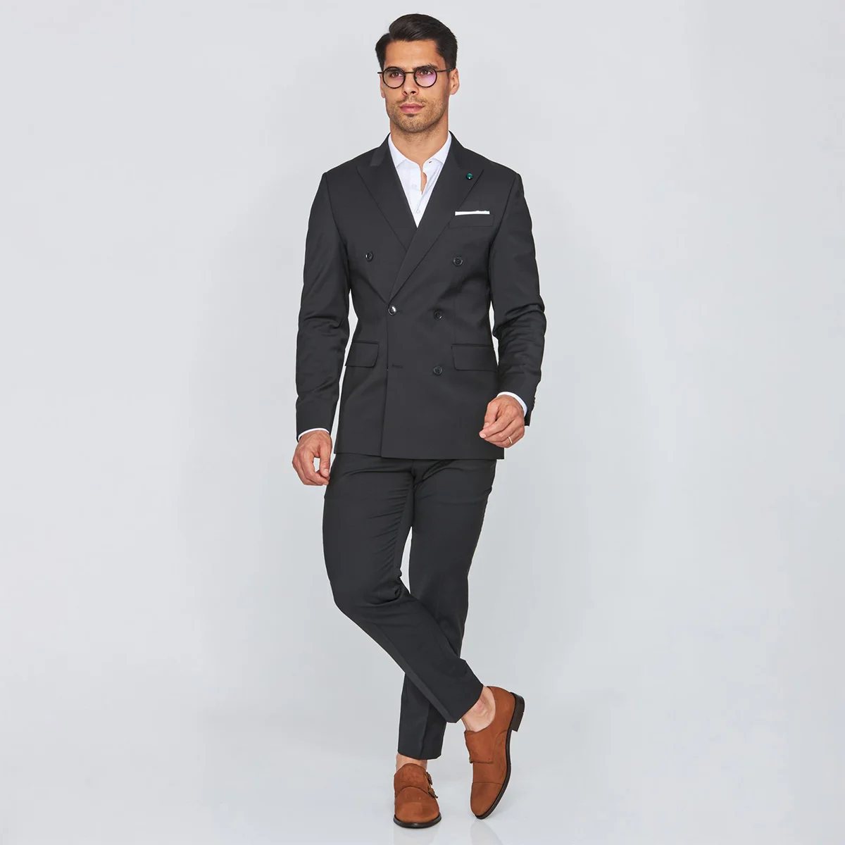 232905016_2 FATO TRESPASSE PRETO SLIM FIT ZOLF - Image 1