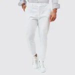 CALÇA CHINO CASUAL SLIM FIT BRANCA ZOLF - Image 2