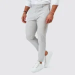 CALÇA CHINO CASUAL SLIM FIT CINZA ZOLF - Image 2