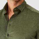 CAMISA BOMBAZINE VERDE ZOLF - Image 2