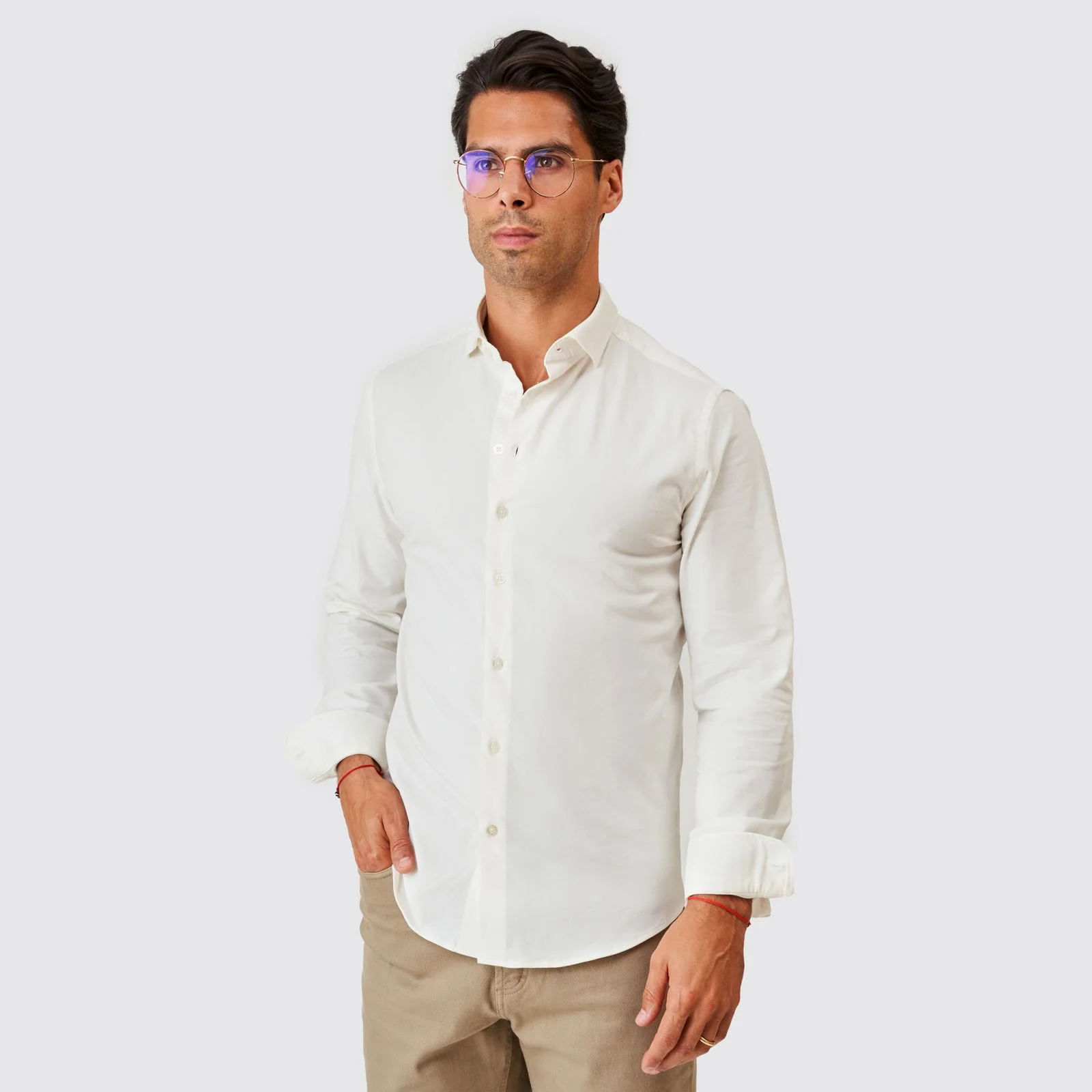 241903001-7 CAMISA BOMBAZINE CRU ZOLF - Image 1