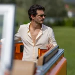 CAMISA DE LINHO GOLA ITALIANA AMARELA ZOLF