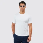 T-SHIRT DECOTE REDONDO BRANCO ZOLF - Image 3
