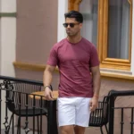 T-SHIRT DECOTE REDONDO MARSALA ZOLF