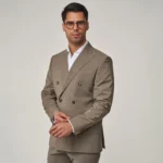 FATO TRESPASSE TAUPE SLIM FIT ZOLF - Image 2