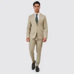 FATO BEGE SLIM FIT ZOLF