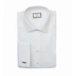 CAMISA CLÁSSICA GOLA INGLESA DUPLO PUNHO