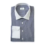 CAMISA CLÁSSICA COM RISCA E CONTRASTE SLIM FIT ZOLF