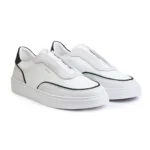 SAPATILHA ELASTICO BRANCO COM VERDE ZOLF - Image 3