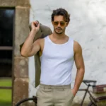 T-SHIRT TANK RIB BRANCO ZOLF