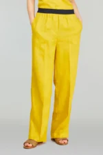 PANTALONA  AMARELA SEMICOUTURE - Image 2