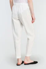 CALÇA BRANCA DE LINHO SEMICOUTURE - Image 2