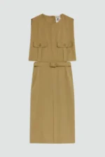 VESTIDO COM BOLSOS CHAPA SEMICOUTURE - Image 5