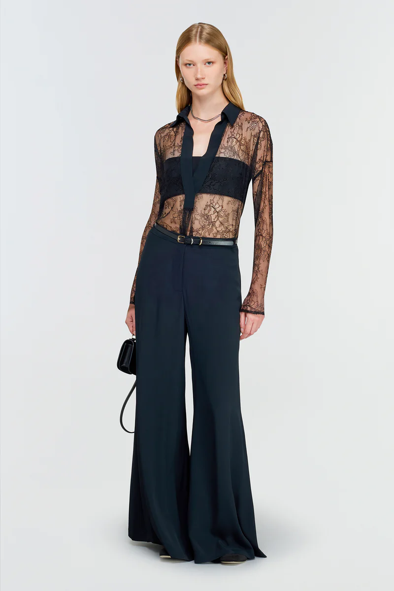 S5SS5SU72Y69-0-E_28884a44-5f8a-47a6-b333-5d75a6052a31 BLUSA PRETA RENDADA SEMICOUTURE - Image 1