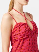 VESTIDO MDI COM PADRÃO SCOTCH & SODA - Image 5