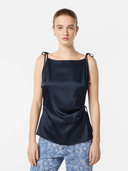 TOP PRETO CETIM SCOTCH & SODA