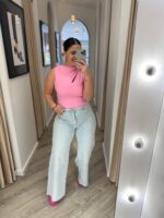 BODY ROSA COM ABERTURA PONTO CHIC - Image 2