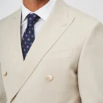 FATO TRESPASSE TEXTURA BEGE CLARO SLIM FIT ZOLF - Image 2