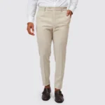 FATO TEXTURA BEGE CLARO SLIM FIT ZOLF - Image 5
