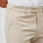 FATO TRESPASSE TEXTURA BEGE CLARO SLIM FIT ZOLF - Image 6